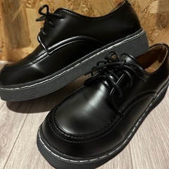 mini mini store ドレスシューズ　黒　24cm　の画像