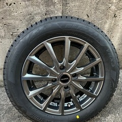 【未使用新品】BLIZZAK VRX3 155/ 65R14＆アルミホイール４本セット