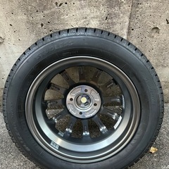 ★値下げ★【未使用新品】BLIZZAK VRX3 155/ 65R14＆アルミホイール４本セットの画像