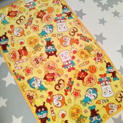 【新品・未使用】ベビーシーツ　お昼寝　アンパンマン　冬用の画像