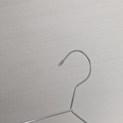 【自宅整理】【美品】ステンレスハンガー 50本セットの画像