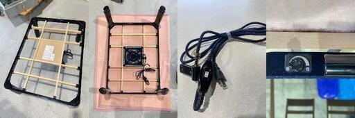 ★YAMAZEN 山善★こたつ テーブル W105.5cm 長方形 リバーシブル天板 リビング カジュアルこたつ