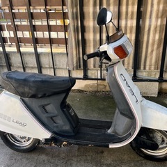 ホンダ　HONDA リード80デラックス LEAD 80 DELUXE 1982年　初期型　空冷2スト　名車　お宝　旧車コレクション　希少 引き取り希望 の画像