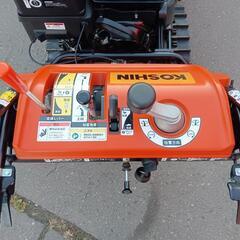 札幌市西区発・帯広店渡しOK☆美品　除雪機　KOSHIN KSB-1170　工進　１１馬力　HST　サイドクラッチ  事前予約の上現物確認OK　配送は相談ください　早い方優先の画像