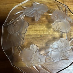 ガラスのお皿