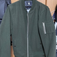 美品　アウター　MA-1　ブルゾン　クリーニング済　