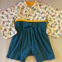 80㎝　袴風ロンパース