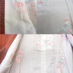 【中古品】【長期保管品】 道行　朱色系の画像