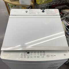 東芝 10kg 全自動洗濯機 2021年製 風呂水 AW-10M7 ホワイト TOSHIBA 札幌市手稲区の画像