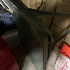 畑、作業、台車、ネコ　農業、土木関係