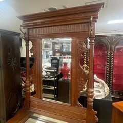 アンティーク ドレッサー 鏡台 化粧台 インテリア 家具 ミラー ヴィンテージ 札幌 東区の画像