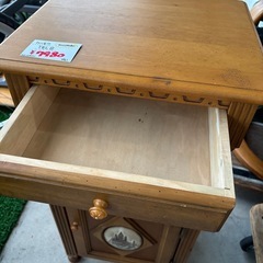 カリモク karimoku TEL台 電話台 ナチュラル おしゃれ インテリア シンプル レトロの画像