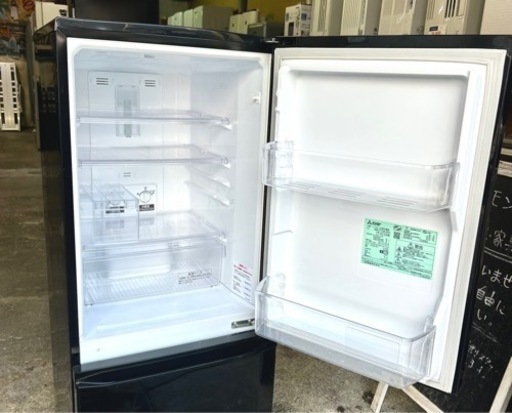 札幌市内配送無料 16年製 三菱 MITSUBISHI 146L 2ドア冷蔵庫 MR-P15A-B 札幌市内配送可 16年製 三菱電機 MITSUBISHI 146L 2ドア冷蔵庫 MR-P15A