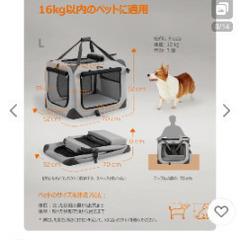 FEANDREA 犬用キャリーバッグ　未使用の画像