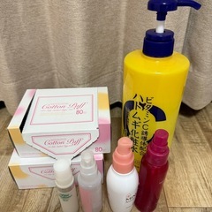 【早く来てくれる人優先】スキンケア用品 ハトムギ化粧水 コットン...