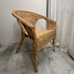 イケア　アーゲン　ラタンチェア　籐の椅子AGEN  IKEA 【c】の画像