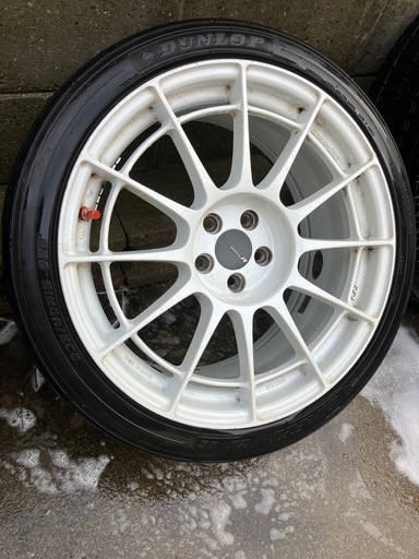 最終値下げNT-03RR 18インチPCD100-5　8.5J 9.5Jセット