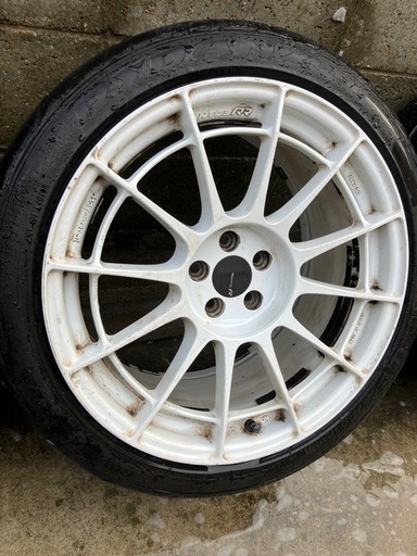 最終値下げNT-03RR 18インチPCD100-5　8.5J 9.5Jセット