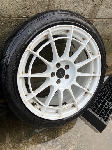 最終値下げNT-03RR 18インチPCD100-5　8.5J 9.5Jセット