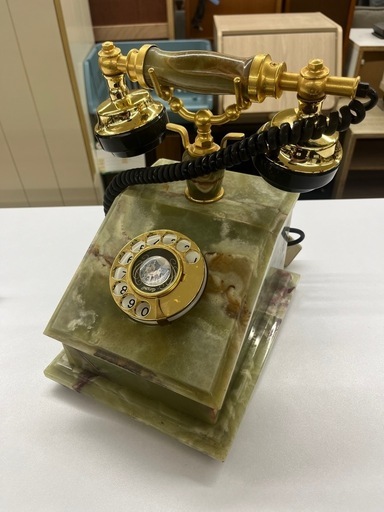 ★861『アンティーク好きな方おすすめ！』　アンティーク電話機【ジャンク】 リサイクルマート鹿児島宇宿店