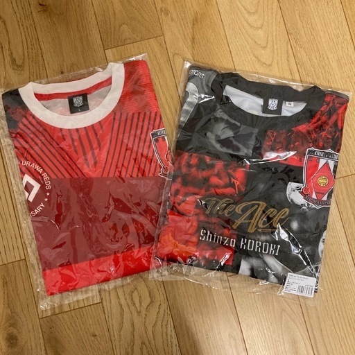 浦和レッズ 興梠慎三　コンフィットTシャツ Mサイズ Thankyou The Ace Record  04-24 UNIFORM MIX コンフィットTシャツ　Lサイズ