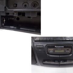 Panasonic RX-DT45 CDラジカセ ダブルカセット AM FM パナソニック 昭和レトロ ダビングOK 札幌市東区 新道東店の画像