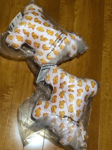 たべっ子どうぶつ　一番くじ クッション　A賞　2個セット　おまけつき