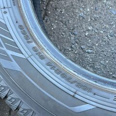★ バリ山！ ヨコハマ iceGUARD アイスガード ig60 165/70R14 2021年製 14インチ スタッドレスタイヤ 4本セット T-1507 リサイクルショップ札幌 買取本舗の画像