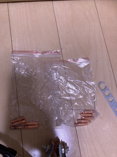 半自動溶接機　ノンガス　1回使用　動作確認済み