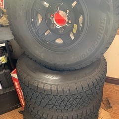 ランドクルーザー　スタッドレス　78プラド