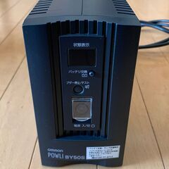 オムロン 無停電電源装置 UPS BY50S ＋ YUASA製電...