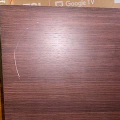 ダークブラウン 木製 テレビ台 オープンシェルフ
の画像