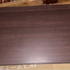 ダークブラウン 木製 テレビ台 オープンシェルフ
の画像