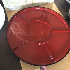 由美 漆器 手巻き寿司セット  寿司桶  銘々皿　回転台　オードブルの画像