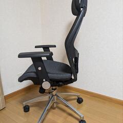 ＊美品＊ コイズミ　エルゴノミック　チェアJG-7　ブラックの画像