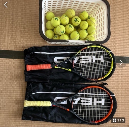 テニスラケット　ボール