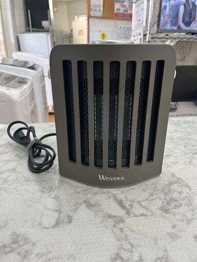 ヒーター WOVOKA FSA-201a ミニ電気ヒーター 冬物家電 暖房器具 【安心の3ヶ月保証】自社配送時代引き可(現金、クレジット、スマホ決済対応)