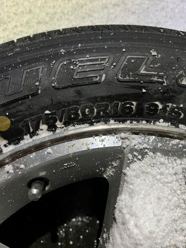 決まりました   ジムニーJB23 タイヤホイール バリ溝