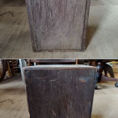 木製 小引き出し 3段引き出し 小物収納 昭和レトロ 小物入れ レトロ 古民具 /HJ-0365 2F南の画像