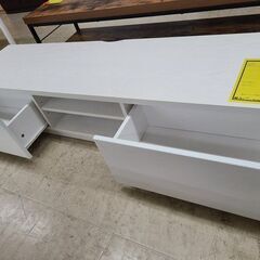 J6134　TV台　ホワイト　クリーニング済み　【リユースのサカイ柏店】　の画像