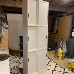 収納棚　木製の画像