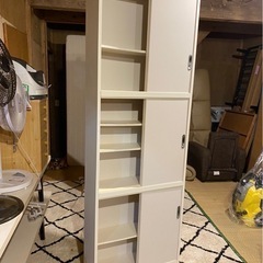 収納棚　木製の画像