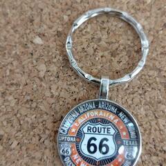 ■■R66 クラシック USA ルート66 キーホルダー2