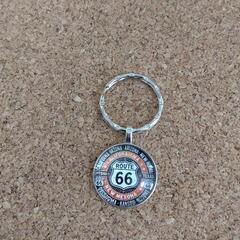 ■■R66 クラシック USA ルート66 キーホルダー2の画像