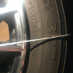 Toyoタイヤ　ホイールセット　165/70R14の画像