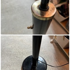 ガラスシェード フラワー スタンドライト 4灯 フロアランプ フロアーランプ 照明器具 ナイトライト 切替3段階 中古品 ③の画像