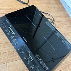 二口IHヒーター　ほぼ未使用　IHK-W1-B