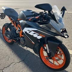 ご成約感謝！走行距離4021キロ！KTM RC125 実働車！自...