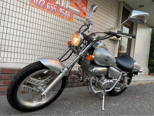 ★22万円　マグナ50 セル1 実働車　マフラーカスタム！原付　マグナ　AC13 アメリカン