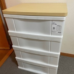 （11月20日まで）コーナン オリジナル LIFELEX 木天板チェスト ワイド4段 の画像